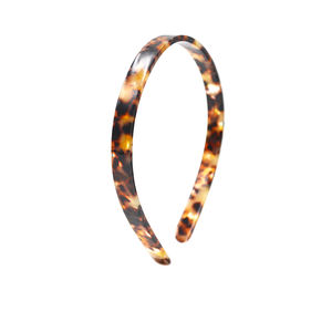 Bandeaux Élastiques Personnalisés en Acétate Effet Écaille de Tortue pour Femmes – Bandeaux Larges Écologiques et Tendance pour Dames - Product Image 6