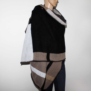 Inverno donne sciarpa scialle caldo del commercio all'ingrosso del <span class=keywords><strong>cachemire</strong></span> <span class=keywords><strong>scialli</strong></span> per le donne poncho - Product Image 4
