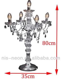 Chandelier crystal modern table lamp for wedding Candlestick.( ns- 120014c) - Product Image 1