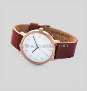 <span class=keywords><strong>Orologio</strong></span> da polso al quarzo personalizzato <span class=keywords><strong>con</strong></span> Logo personalizzato di moda femminile <span class=keywords><strong>con</strong></span> <span class=keywords><strong>cinturino</strong></span> <span class=keywords><strong>in</strong></span> <span class=keywords><strong>pelle</strong></span> Reloj impermeabile per le signore - Product Image 2