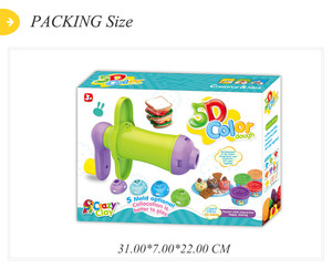 Ensemble de pâte à modeler 5D en spirale, jouets en argile <span class=keywords><strong>color</strong></span>ée pour enfants - Product Image 4