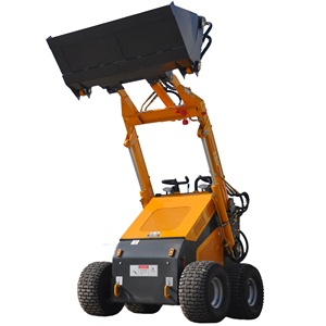 Mini Berjalan Di Belakang Dilacak Skid Steer Loader - Product Image 5