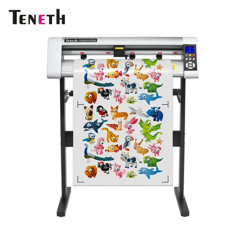 Miglior prezzo Teneth 24 "48" 59 "plotter da taglio/adesivo macchina di taglio/trasferimento di calore del vinile plotter taglierina