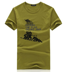 Al por mayor 60 algodón <span class=keywords><strong>40</strong></span> poliéster de manga corta Camiseta de <span class=keywords><strong>los</strong></span> hombres - Product Image 3