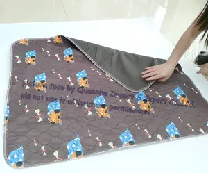 Tapis anti-peluche lavable, réutilisable et lavable pour chien/chiot, d'entraînement pour animaux domestiques