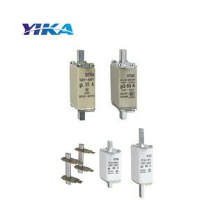 Fusibile in Rame Porcellanato YIKA a Bassa Tensione 250V 380V 500V 660V 1000V 100A Alta Capacità di Interruzione Fusibile Ceramico HRC - Product Image 5