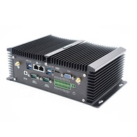 Mini PC Industrial de Escritorio con 2 Intel Nuc, RS485, GPIO, Ranura para Tarjeta SIM, Intel Core I5 I7 J1900, Sin Ventilador