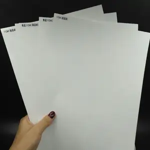 Fabricación autoadhesivo A4 ultra destructible papel adhesivo de vinilo, papel adhesivo de alta calidad a4