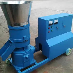 fodder/wood pellet machine biomass wood sawdust pellet granulator grass rice husk pressing extruding pellet machine