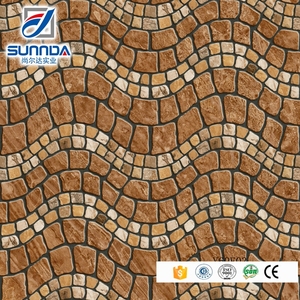 Buen aspecto para al aire libre baldosas rústicas, superficie rugosa <span class=keywords><strong>gres</strong></span> porcelánico, baldosas de piedra de imitación - Product Image 2