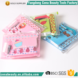 Fabricante al por mayor bolso de las señoras barato pedicura herramientas del salón del clavo de la muchacha encantadora - Product Image 1