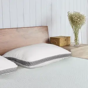 도매 고품질 OEM 제조 업체 사용자 정의 세트 2 퀼트 수면 침대 베개