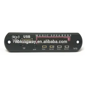 אודיו מפענח מודול, MP3/FM/USB/TF/AUX,FM רדיו פונקצית מודול 5v/12V