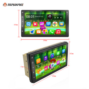 Xe Máy nghe nhạc DVD phổ 7 "Wifi RDS <span class=keywords><strong>AV</strong></span> ra Android 6.0 GPS 2DIN đài phát thanh xe GPS navigation cho VW Nissan TOYOTA - Product Image 2