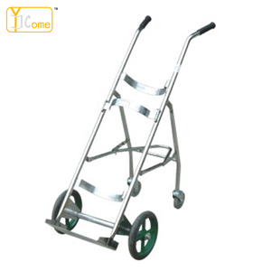 Paslanmaz çelik oksijen tüpü arabası gaz silindiri arabası hastane arabası - Product Image 3