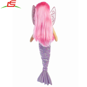 Aurora Monde Mer Scintille Fée Sirène Coralina En Peluche Poupée - Product Image 6