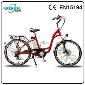 Città a buon mercato bicicletta 26'' 36v 250w elettrica ebike bici en15194 passato