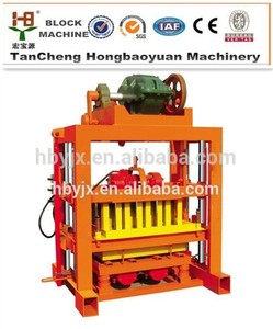 Qtj4-40 precio de las máquinas de bloque de cemento de ladrillo hueco que hace las máquinas en la india - Product Image 1