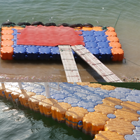 Plate-forme flottante sur l'eau, 13 m, à bas prix
