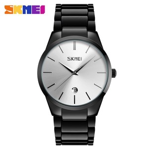 <span class=keywords><strong>Orologio</strong></span> SKMEI 9140 da <span class=keywords><strong>uomo</strong></span>, <span class=keywords><strong>orologio</strong></span> <span class=keywords><strong>di</strong></span> <span class=keywords><strong>lusso</strong></span> alla moda, impermeabile, con calendario, cinturino in acciaio inossidabile, <span class=keywords><strong>orologio</strong></span> elegante da <span class=keywords><strong>uomo</strong></span> per uomini d'affari. - Product Image 4