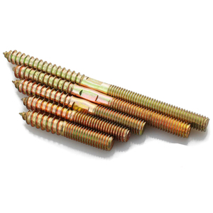 Vite <span class=keywords><strong>per</strong></span> <span class=keywords><strong>Legno</strong></span> a Doppia Filettatura in Acciaio al Carbonio Zincato - Product Image 2