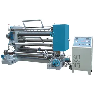 Slitting Rewinding Machine GWL-B Guowei Plastic Slitting Rewinding Machine For Sale