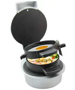 Mini Điện Hamburger Sandwich Maker bữa ăn sáng patty Maker