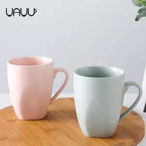 Taza de café personalizada de cerámica, recuerdo de boda, glaseado mate, estilo nórdico, con logotipo, 300ml