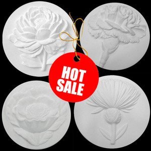 Clavel/peonía/rosa/<span class=keywords><strong>aciano</strong></span> ronda de piedra aroma/sólido ambientador de aire para la decoración del hogar - Product Image 1