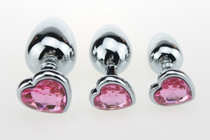 Enchufe anal del juguete del <span class=keywords><strong>sexo</strong></span> del estilo 2017new SM con el metal y cualquier enchufe del diamante del color para el enchufe - Product Image 3
