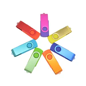 2GB Xoay khuyến mại tải về trình điều khiển USB, 2GB 4GB Xoay Quà tặng USB flash drive, nhựa xoay USB Drive 2GB 1TB 2TB U3