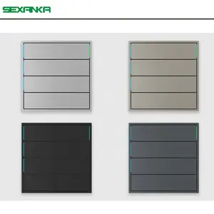 SEXANKA Smart Home Automation System RS485 Push Button Smart Wall Switches