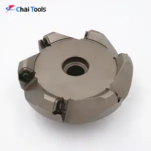 45 grados CNC plaquitas de fresado cortador con inserto de carburo de SNKX