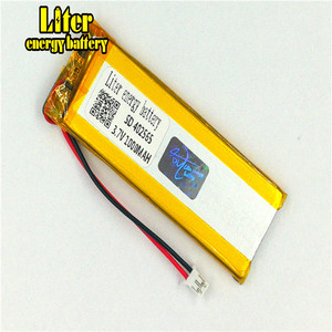 Socket 2.0 2 line 3.7 V 402565 1000 mAh wholesale rechargeable polymer lithium battery for cell phone, digital Phone - Product Image 1