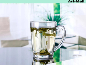 Promoción claro plomo <span class=keywords><strong>pyrex</strong></span> eco-friendly agua té <span class=keywords><strong>taza</strong></span> de cristal con mango - Product Image 2