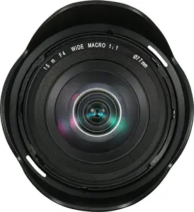 Bán đầu Đen 15 Mm F/4 180 Độ Góc Rộng Ống Kính Máy Ảnh