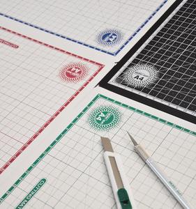 Alfombrilla de corte autorreparable de PVC básica de 3 capas de 2mm personalizada, uso escolar y de oficina, suministro estable de pedido pequeño de Amazon, modelado económico - Product Image 6