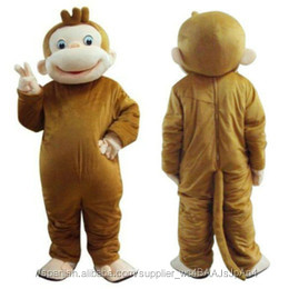 Disfrute CE adultos <span class=keywords><strong>Jorge</strong></span> <span class=keywords><strong>el</strong></span> <span class=keywords><strong>curioso</strong></span> mono mascota del traje de la historieta con la ropa - Product Image 2