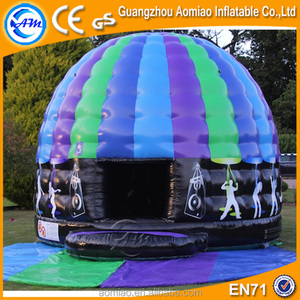 0.55mm PVC Material y Tipo <span class=keywords><strong>Castillo</strong></span> inflable barato disco cúpula, disco <span class=keywords><strong>de</strong></span> la cúpula inflable gorila - Product Image 2