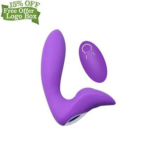 Boîte personnalisée gratuite-hommes télécommande sans fil Silicone godemichet Anal vibrateur Anal dispositif de sexe pour les couples - Product Image 4