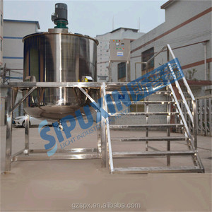SIPUXIN prix de la machine de fabrication de savon liquide fabriqué en chine/mélangeur chinois chaudière émulsifiant de lécithine de soja - Product Image 4