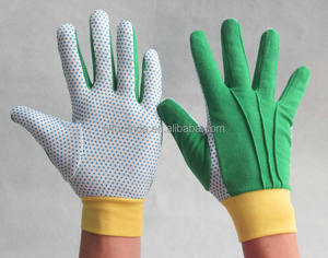 Lady gloves utility garden pvc coated on the Palm work gloves utility - Product Image 2