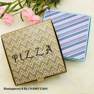 Venta al por mayor logotipo personalizado de impresión de logotipo de Color caja de Pizza caja de cartón corrugado - Product Image 3