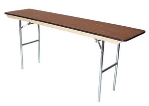 <span class=keywords><strong>Table</strong></span> pliante en contreplaqué <span class=keywords><strong>18</strong></span> x 72 pouces - Product Image 3