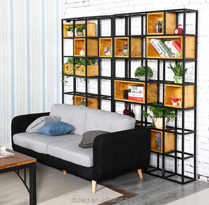 Foshan shunde fabbrica su misura 7 tier scaffale decorativi in <span class=keywords><strong>ferro</strong></span> battuto scaffale - Product Image 3