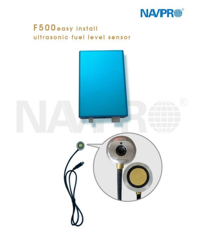 F500 multifonctionnel. résolution 1mm gps tracker capteur de niveau de liquide par ultrasons