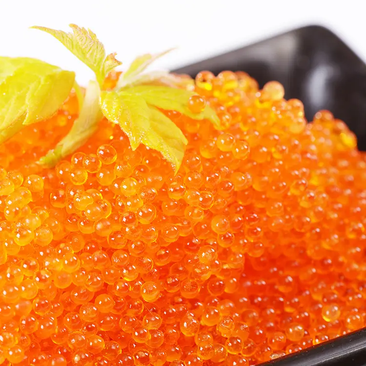 Gaishi Caviar Verde/Arancione Uova di Pesce Uova Futomaki Sushi Volare Uova di Pesce Caviale