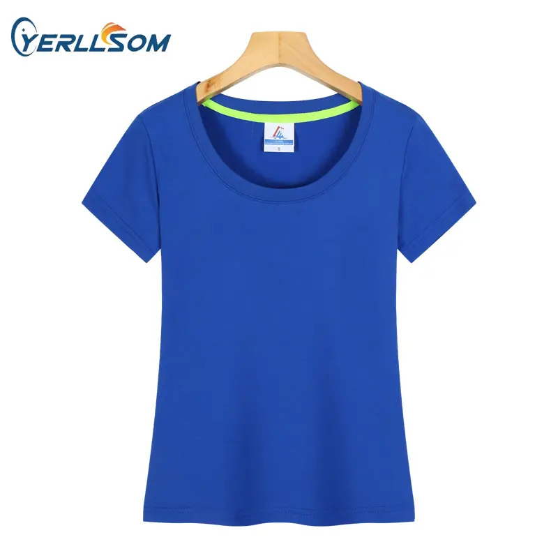 Top chất lượng bông làm bóng in ấn tuỳ chỉnh quyến rũ của riêng bạn t shirt với oem thương hiệu/logos sỉ printed T-Shirt