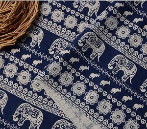 Al por mayor tejido de algodón de lino DIY floral grueso rollo de <span class=keywords><strong>tela</strong></span>, mantel fabricante - Product Image 5
