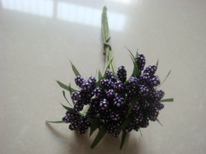 Flores artificiales estampadas para recuerdo de boda caja de dulces decoración cuentas flor Diy - Product Image 4